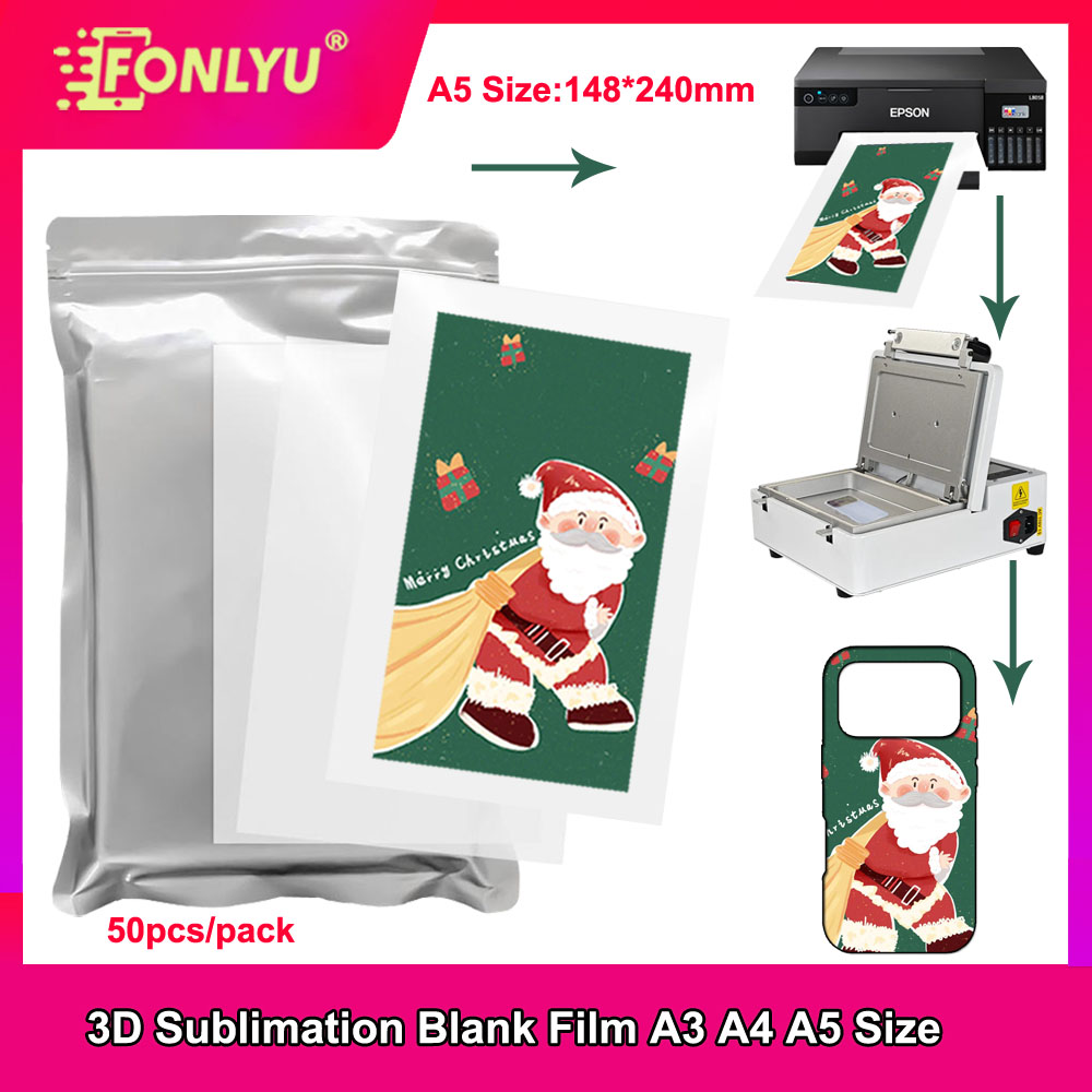 Phone Case Blank Print - A5 A4 A3 Size 3D Sublimation