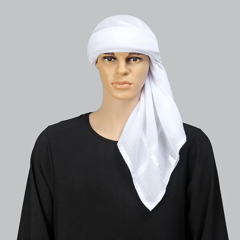 Islam White Square Scarf Men S - Bandana Blank White recension och pris