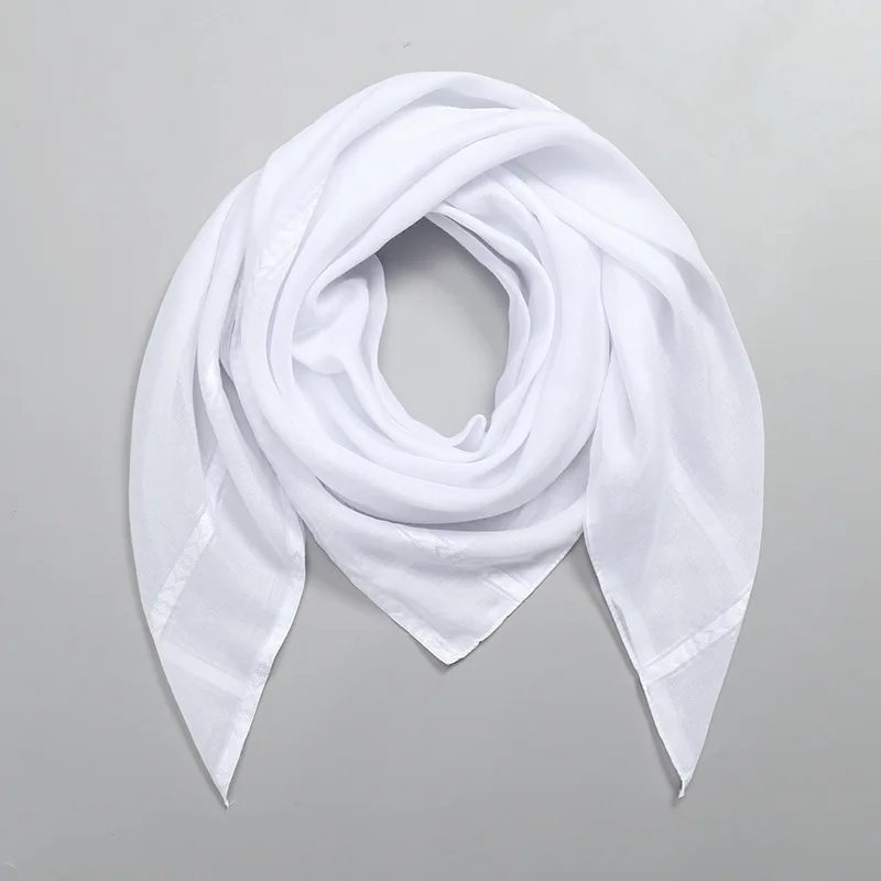 Islam White Square Scarf Men S - Bandana Blank White recension och pris