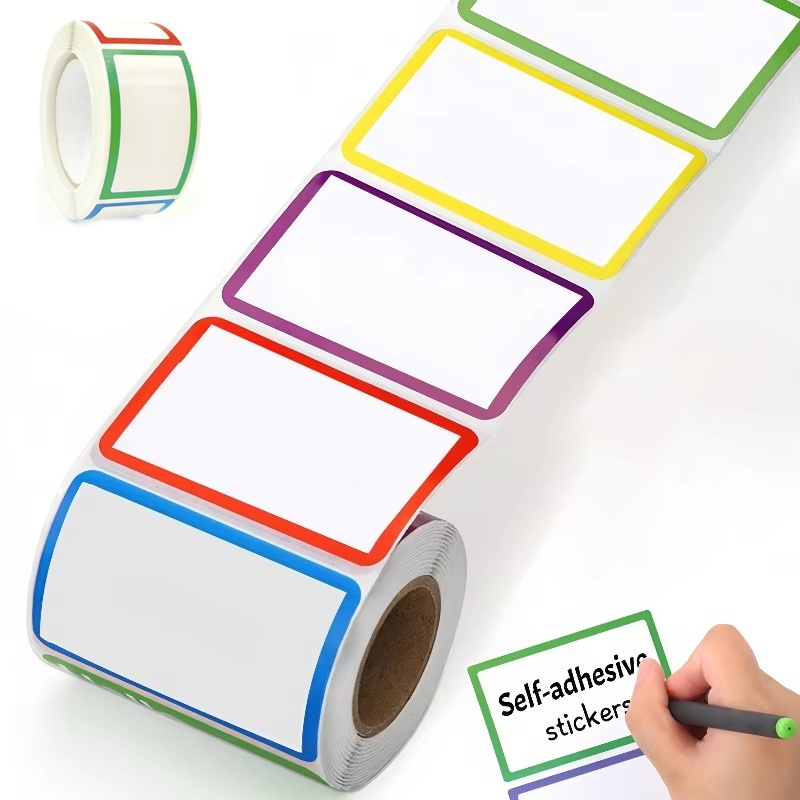 1 Roll Colorful Blank Handwrit - Water Bottle Blank recension och pris