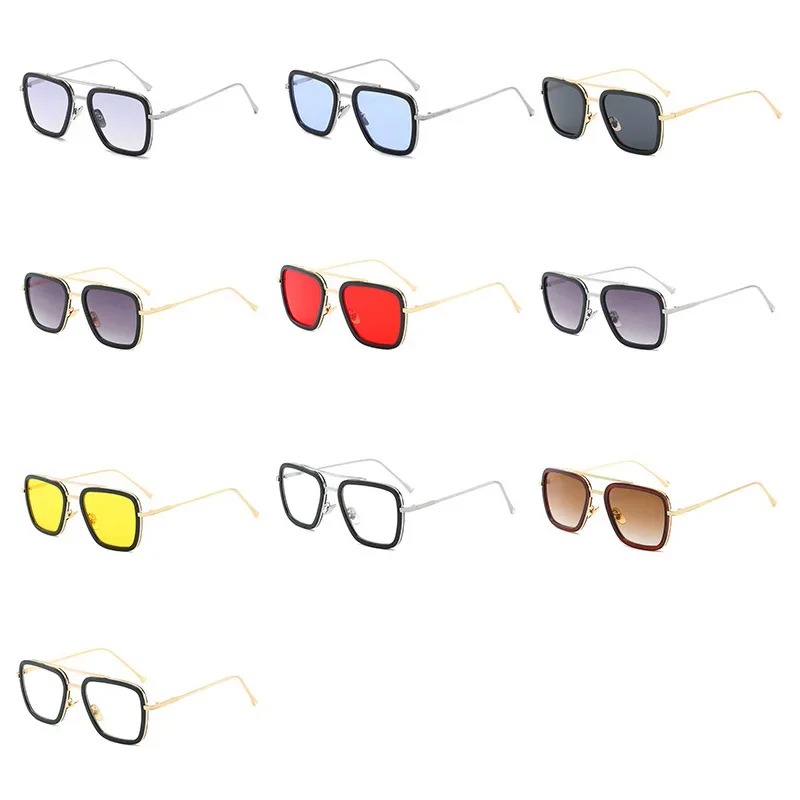 Steam Punk Tony Stark Sunglass - Metal Photo Panel recension och pris